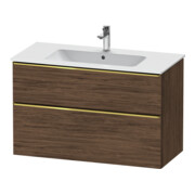 Duravit Waschtischunterschrank D-Neo 101x46,2cm, g pol/Nu d, 1 Kast, 1 Ausz.
