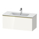 Duravit Waschtischunterschrank D-Neo 101x46,2cm, g pol/w hgl, 1 Ausz., wandhängend-1