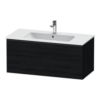 Duravit Waschtischunterschrank D-Neo 101x46,2cm, sw/Ei sw, 1 Ausz., wandhängend