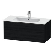Duravit Waschtischunterschrank D-Neo 101x46,2cm, sw/Ei sw, 1 Ausz., wandhängend