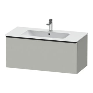 Duravit Waschtischunterschrank D-Neo 101x46,2cm, sw/gr ma, 1 Ausz., wandhängend