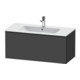 Duravit Waschtischunterschrank D-Neo 101x46,2cm, sw/Grap ma, 1 Ausz., wandhängend-1