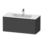 Duravit Waschtischunterschrank D-Neo 101x46,2cm, sw/Grap ma, 1 Ausz., wandhängend