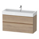 Duravit Waschtischunterschrank D-Neo 118,4x44,2cm, b geb/Ei ma, 1 Kast, 1 A-1