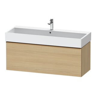 Duravit Waschtischunterschrank D-Neo 118,4x44,2cm, b geb/Ei N, 1 Ausz., wandhängend