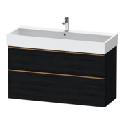 Duravit Waschtischunterschrank D-Neo 118,4x44,2cm, b geb/Ei s, 1 Kast, 1 A-1
