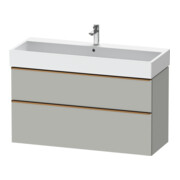 Duravit Waschtischunterschrank D-Neo 118,4x44,2cm, b geb/gr m, 1 Kast, 1 A