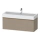 Duravit Waschtischunterschrank D-Neo 118,4x44,2cm, b geb/Lei, 1 Ausz., wandhängend-1
