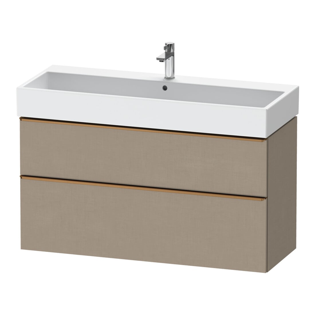 Duravit Waschtischunterschrank D-Neo 118,4x44,2cm, b geb/Lei, 1 Kast, 1 Ausz.