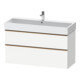 Duravit Waschtischunterschrank D-Neo 118,4x44,2cm, b geb/w m, 1 Kast, 1 Ausz.-1