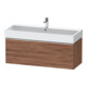Duravit Waschtischunterschrank D-Neo 118,4x44,2cm, ch/nb Nat, 1 Ausz., wandhängend-1