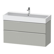 Duravit Waschtischunterschrank D-Neo 118,4x44,2cm, chr/Bet m, 1 Kast, 1 Ausz.