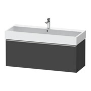 Duravit Waschtischunterschrank D-Neo 118,4x44,2cm, chr/Gra ma, 1 Ausz., wandhängend