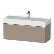 Duravit Waschtischunterschrank D-Neo 118,4x44,2cm, chr/Leinen, 1 Ausz., wandhängend