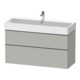 Duravit Waschtischunterschrank D-Neo 118,4x44,2cm, ES geb/gr m, 1 Kast, 1 A-1