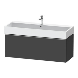 Duravit Waschtischunterschrank D-Neo 118,4x44,2cm, ES geb/Gra m, 1 A, wandhängend