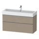 Duravit Waschtischunterschrank D-Neo 118,4x44,2cm, ES geb/Lei, 1 Kast, 1 A-1
