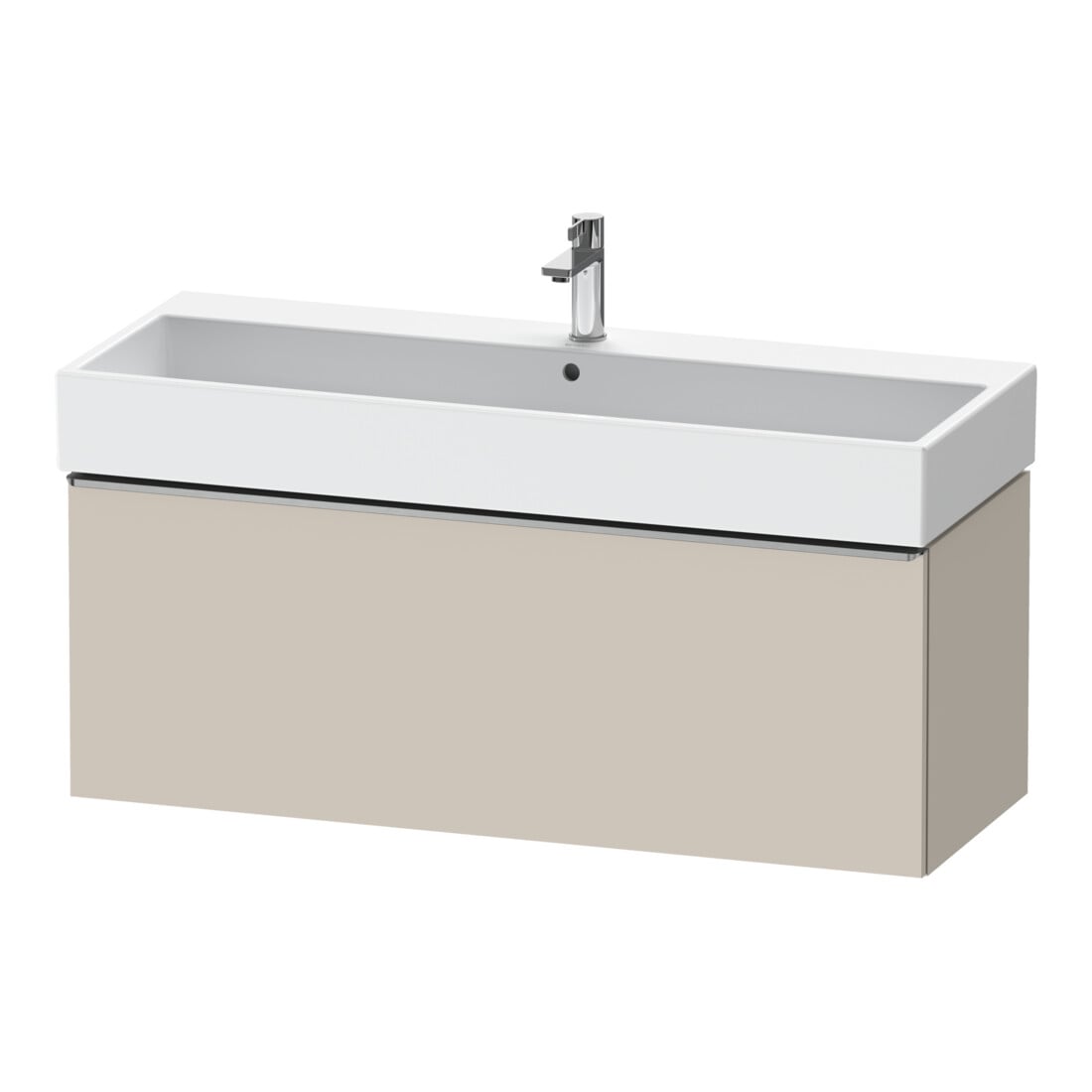 Duravit Waschtischunterschrank D-Neo 118,4x44,2cm, ES geb/Ta m, 1 A, wandhängend