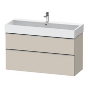 Duravit Waschtischunterschrank D-Neo 118,4x44,2cm, ES geb/Ta m, 1 Kast, 1 A