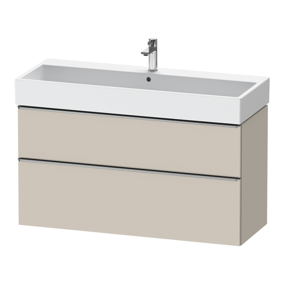 Duravit Waschtischunterschrank D-Neo 118,4x44,2cm, ES geb/Ta m, 1 Kast, 1 A