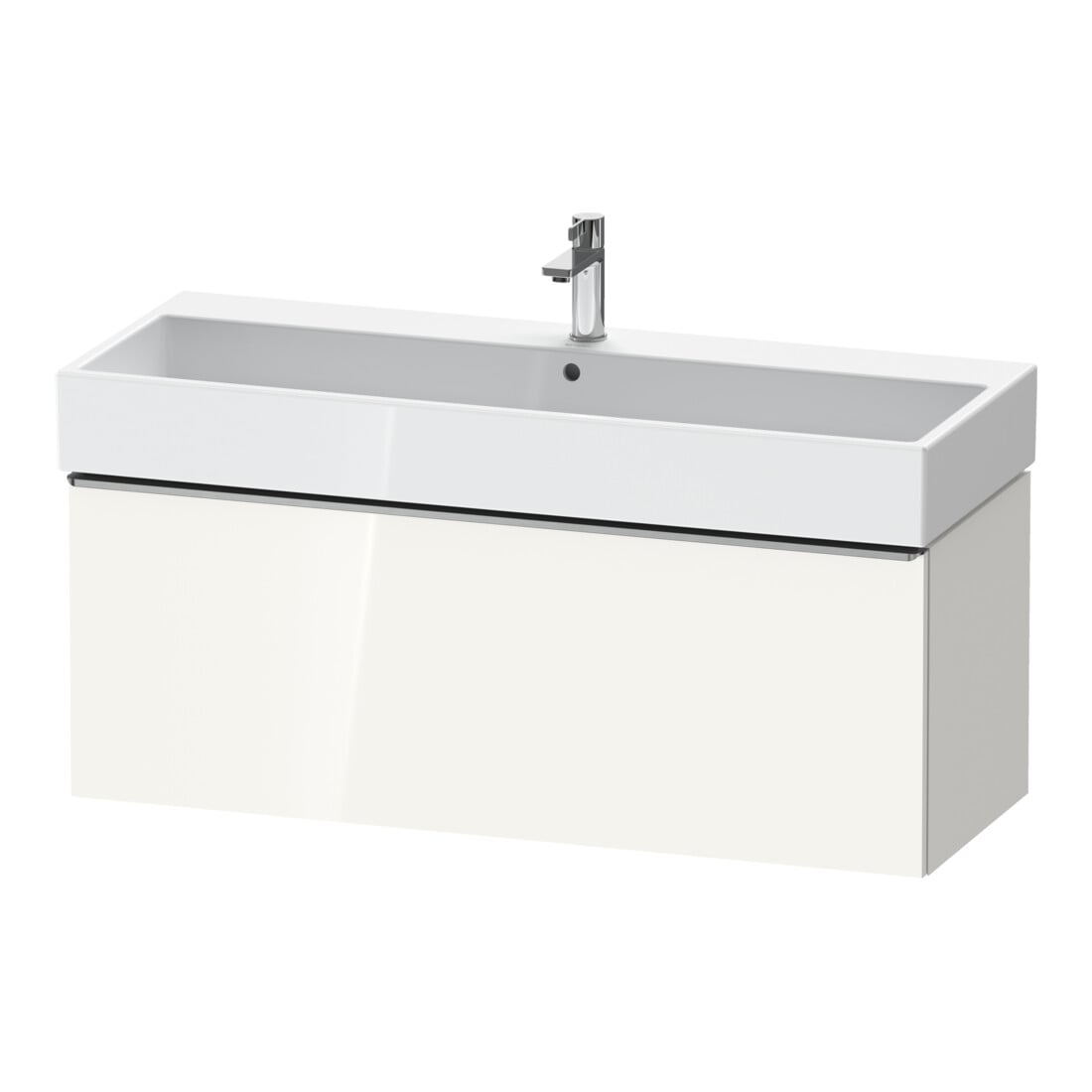 Duravit Waschtischunterschrank D-Neo 118,4x44,2cm, ES geb/w g, 1 Ausz., wandhängend