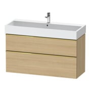 Duravit Waschtischunterschrank D-Neo 118,4x44,2cm, g pol/Ei N, 1 Kast, 1 A