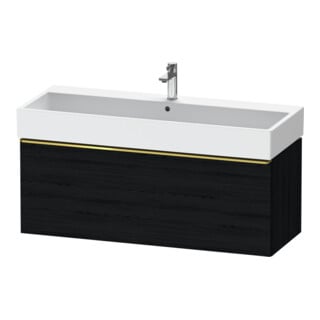 Duravit Waschtischunterschrank D-Neo 118,4x44,2cm, g pol/Ei s, 1 Ausz., wandhängend