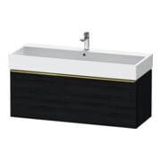 Duravit Waschtischunterschrank D-Neo 118,4x44,2cm, g pol/Ei s, 1 Ausz., wandhängend