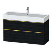 Duravit Waschtischunterschrank D-Neo 118,4x44,2cm, g pol/Ei s, 1 Kast, 1 A