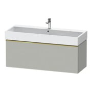 Duravit Waschtischunterschrank D-Neo 118,4x44,2cm, g pol/gr m, 1 Ausz., wandhängend