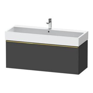 Duravit Waschtischunterschrank D-Neo 118,4x44,2cm, g pol/gra m, 1 A, wandhängend