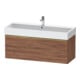 Duravit Waschtischunterschrank D-Neo 118,4x44,2cm, g pol/Nu N, 1 Ausz., wandhängend-1