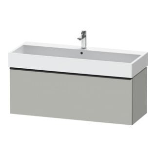 Duravit Waschtischunterschrank D-Neo 118,4x44,2cm, sw/gr ma, 1 Ausz., wandhängend
