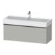 Duravit Waschtischunterschrank D-Neo 118,4x44,2cm, sw/gr ma, 1 Ausz., wandhängend-1