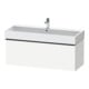 Duravit Waschtischunterschrank D-Neo 118,4x44,2cm, sw/w ma, 1 Ausz., wandhängend-1