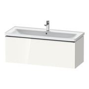Duravit Waschtischunterschrank D-Neo 118,4x45,2x44cm, 1 A, wandhängend, chr/we hgl