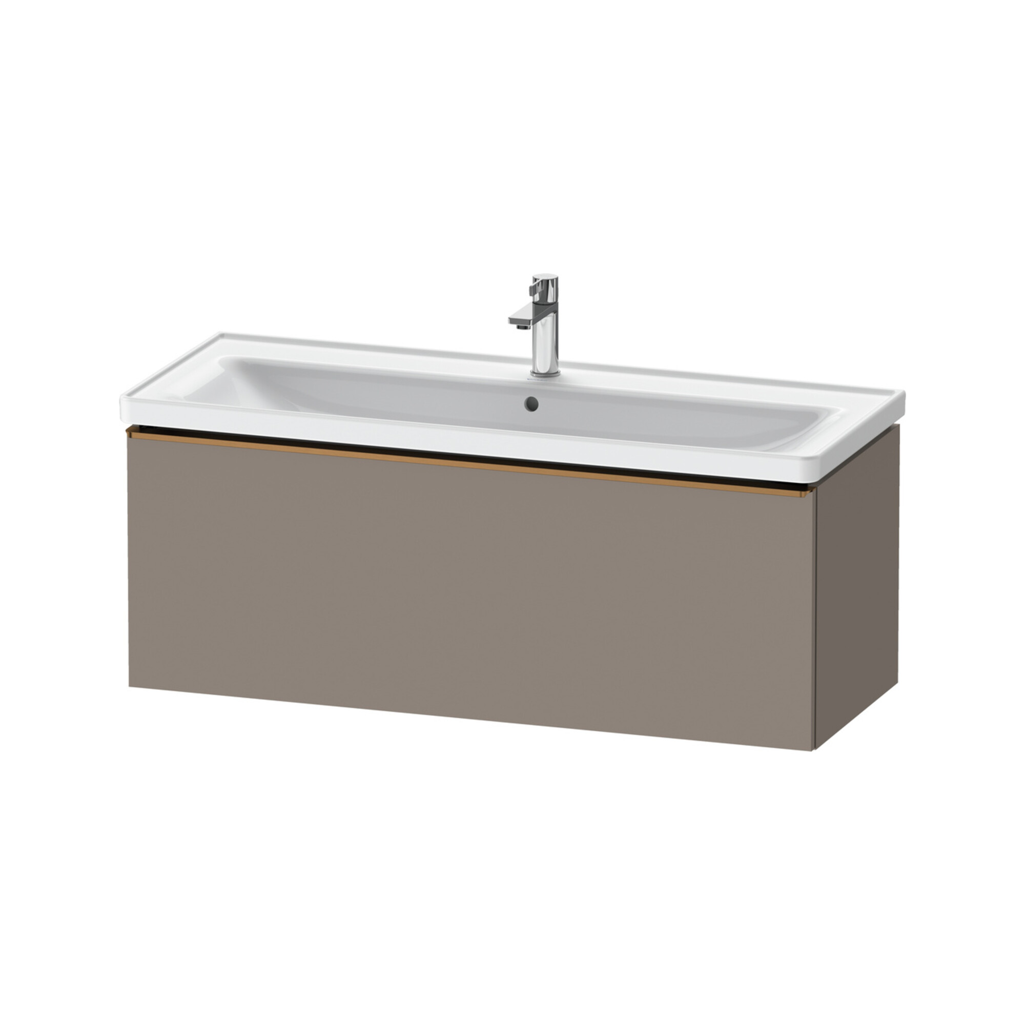 Duravit Waschtischunterschrank D-Neo 118,4x45,2x44cm, 1 A, wd, b geb/Bas ma