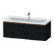 Duravit Waschtischunterschrank D-Neo 118,4x45,2x44cm, 1 A, wd, b geb/Eiche sw-1