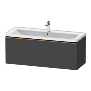Duravit Waschtischunterschrank D-Neo 118,4x45,2x44cm, 1 A, wd, b geb/Gra ma