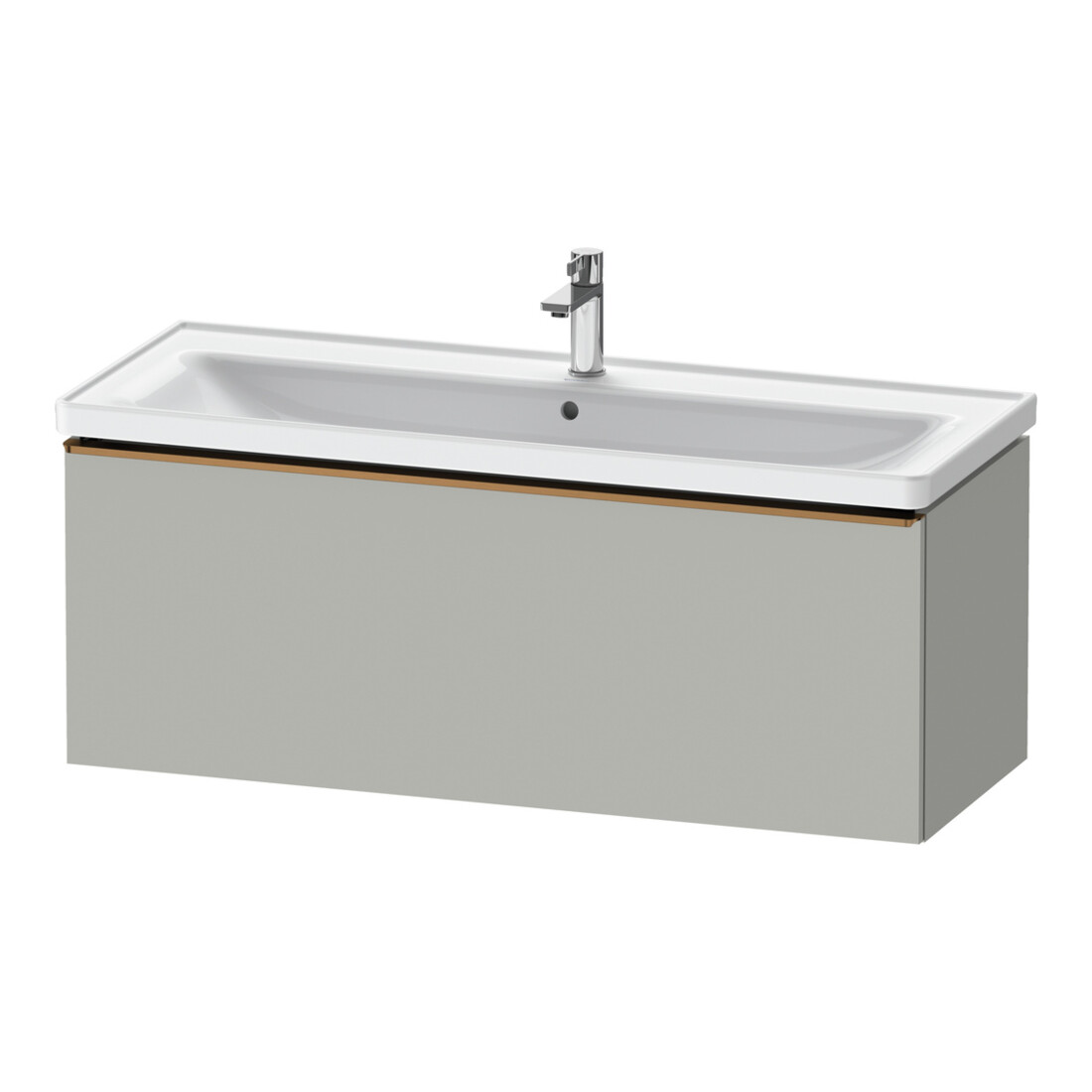 Duravit Waschtischunterschrank D-Neo 118,4x45,2x44cm, 1 A, wd, b geb/grau ma