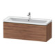 Duravit Waschtischunterschrank D-Neo 118,4x45,2x44cm, 1 A, wd, b geb/Nu Nat-1