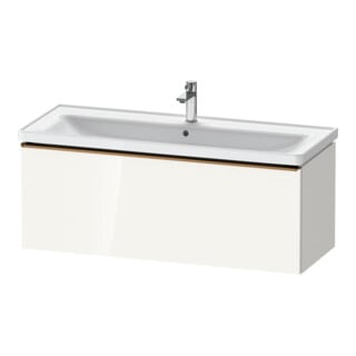Duravit Waschtischunterschrank D-Neo 118,4x45,2x44cm, 1 A, wd, b geb/we hgl