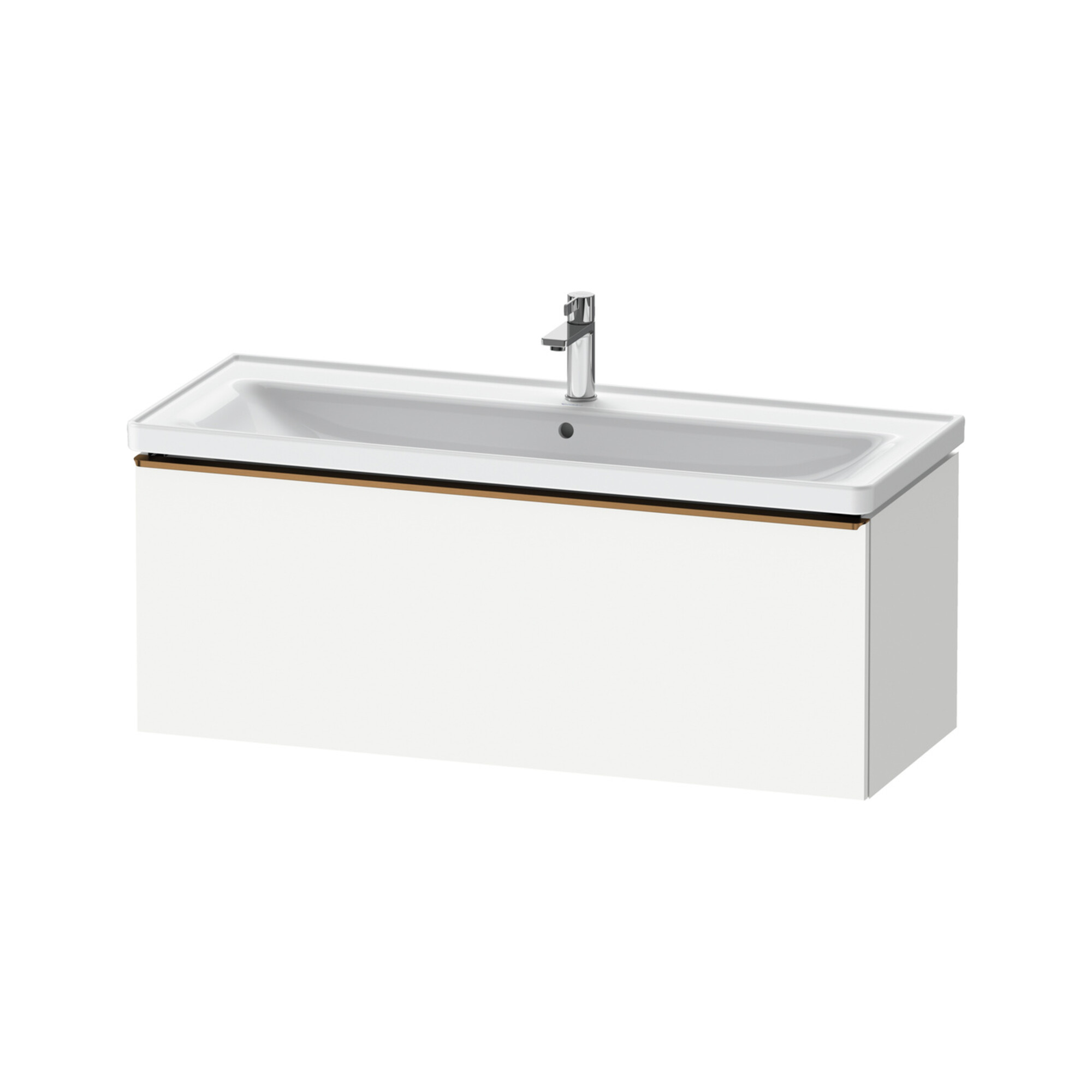 Duravit Waschtischunterschrank D-Neo 118,4x45,2x44cm, 1 A, wd, bron geb/we ma