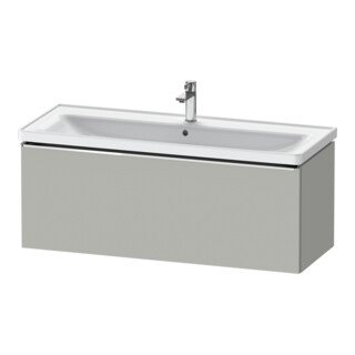 Duravit Waschtischunterschrank D-Neo 118,4x45,2x44cm, 1 A, wd, chr/Beton ma