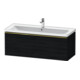 Duravit Waschtischunterschrank D-Neo 118,4x45,2x44cm, 1 A, wd, g pol/Eiche sw-1
