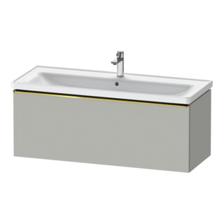 Duravit Waschtischunterschrank D-Neo 118,4x45,2x44cm, 1 A, wd, g pol/grau ma