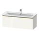 Duravit Waschtischunterschrank D-Neo 118,4x45,2x44cm, 1 A, wd, g pol/weiß hgl-1