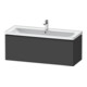 Duravit Waschtischunterschrank D-Neo 118,4x45,2x44cm, 1 A, wd, sw/Grap ma-1