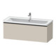 Duravit Waschtischunterschrank D-Neo 118,4x45,2x44cm, 1 A, wd, sw/Taup ma-1