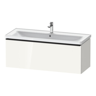 Duravit Waschtischunterschrank D-Neo 118,4x45,2x44cm, 1 A, wd, sw/w hgl